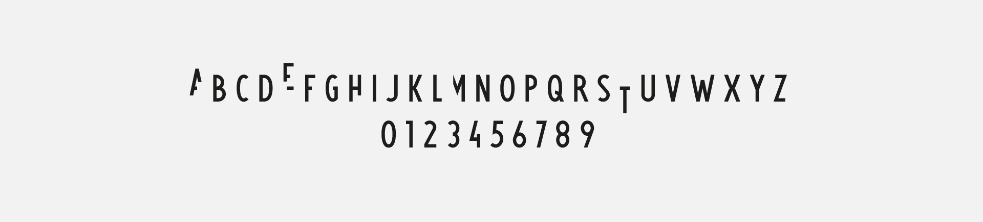 alphabet athem sans typographie