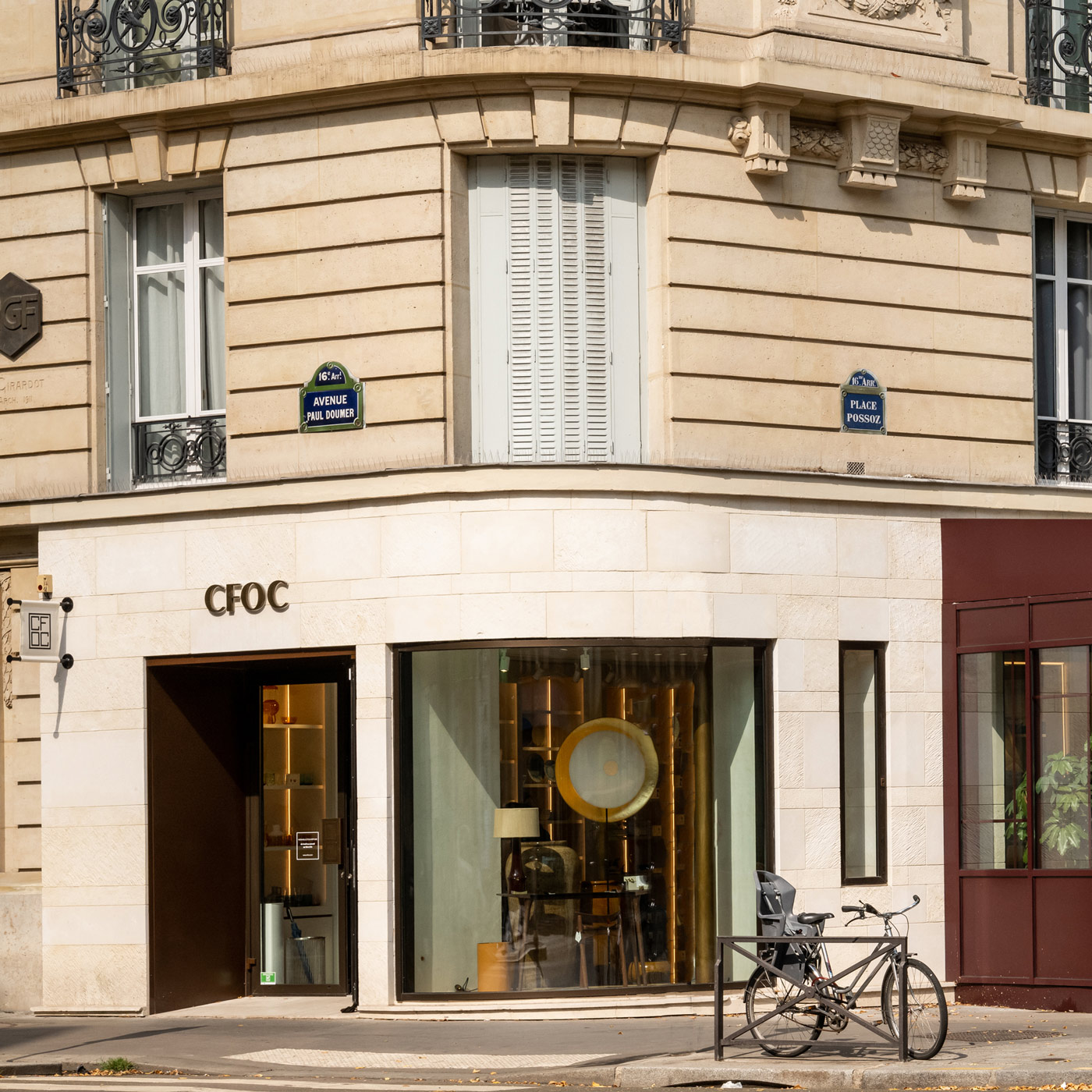 CFOC logo identite visuelle conception graphique enseigne magasin