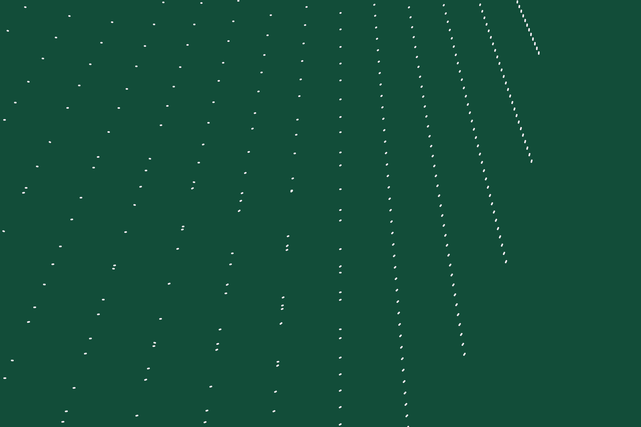 visuel génératif composé de points