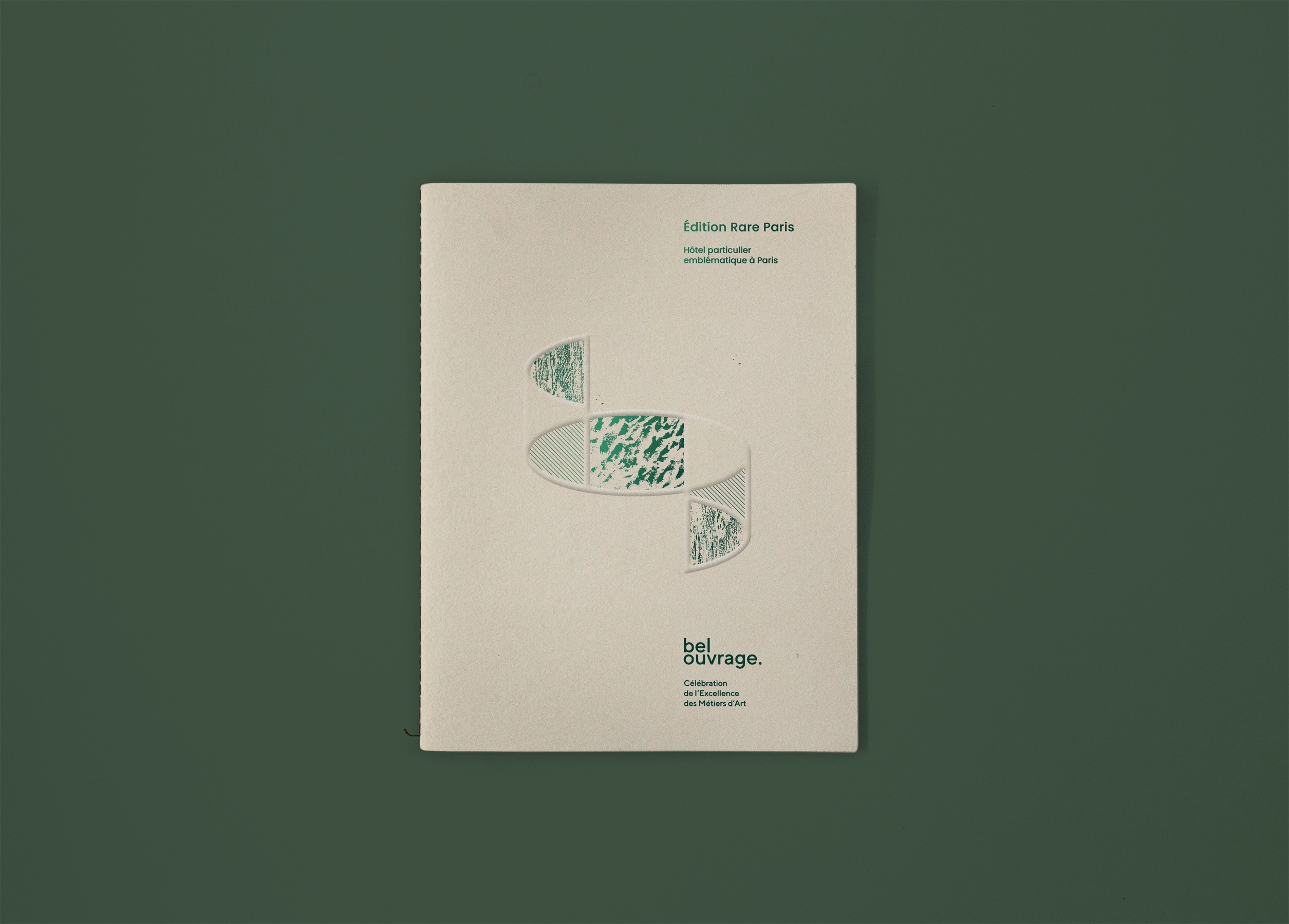 Bel ouvrage brochure edition mise en page art