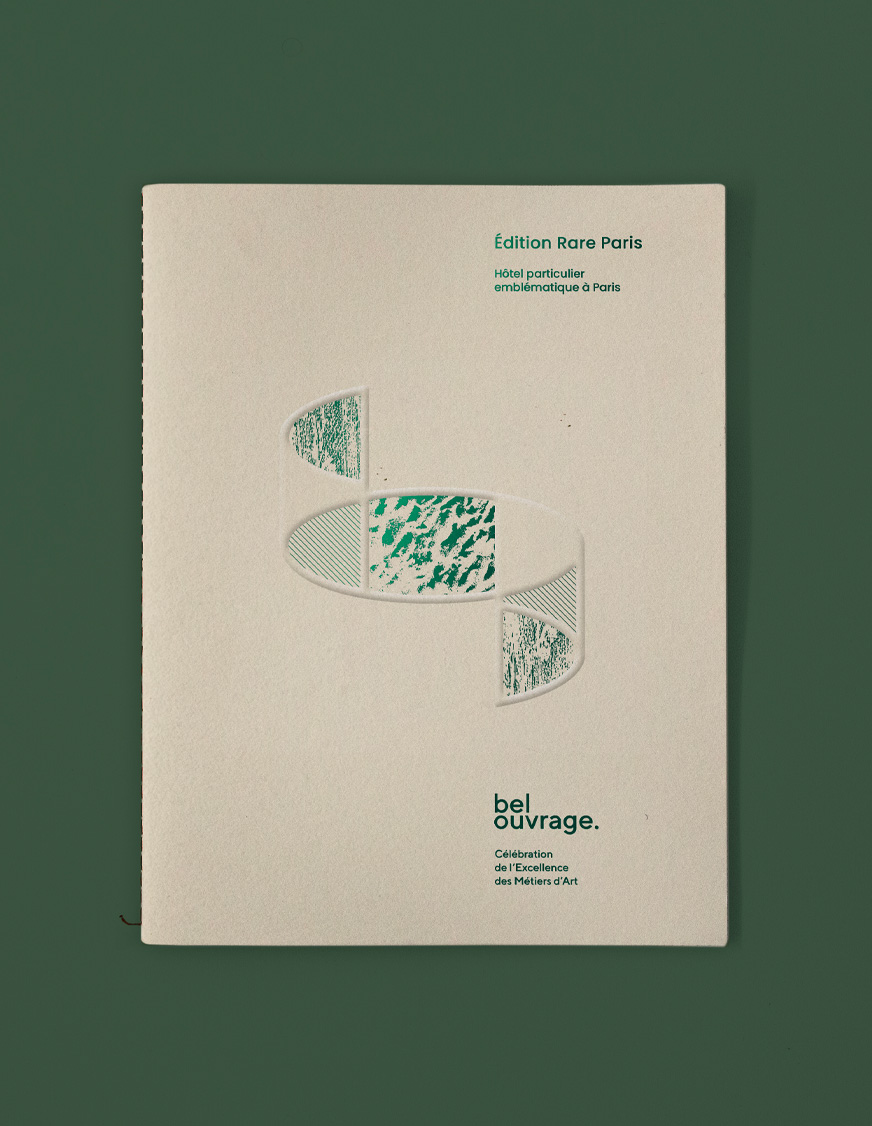 Bel ouvrage brochure edition mise en page art